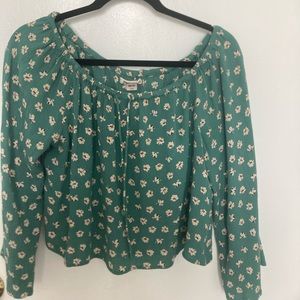 Long Sleeve Billabong Floral Shirt